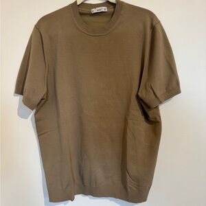 Mango Brown Short Sleeve Tee